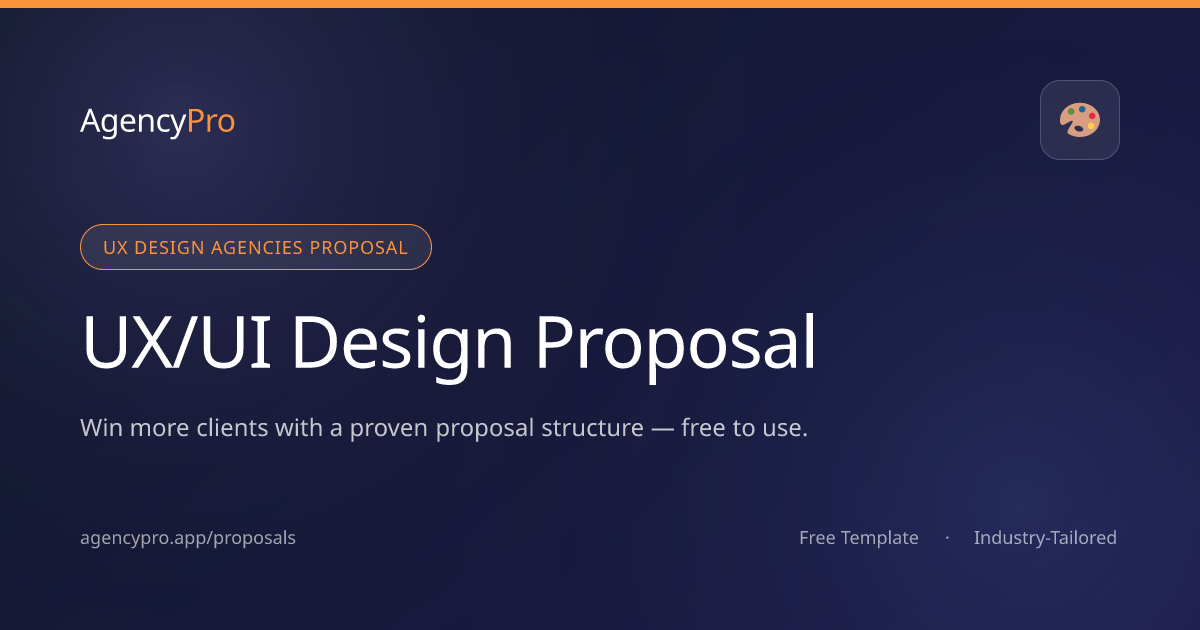 Free UX/UI Design Proposal Template (2026)